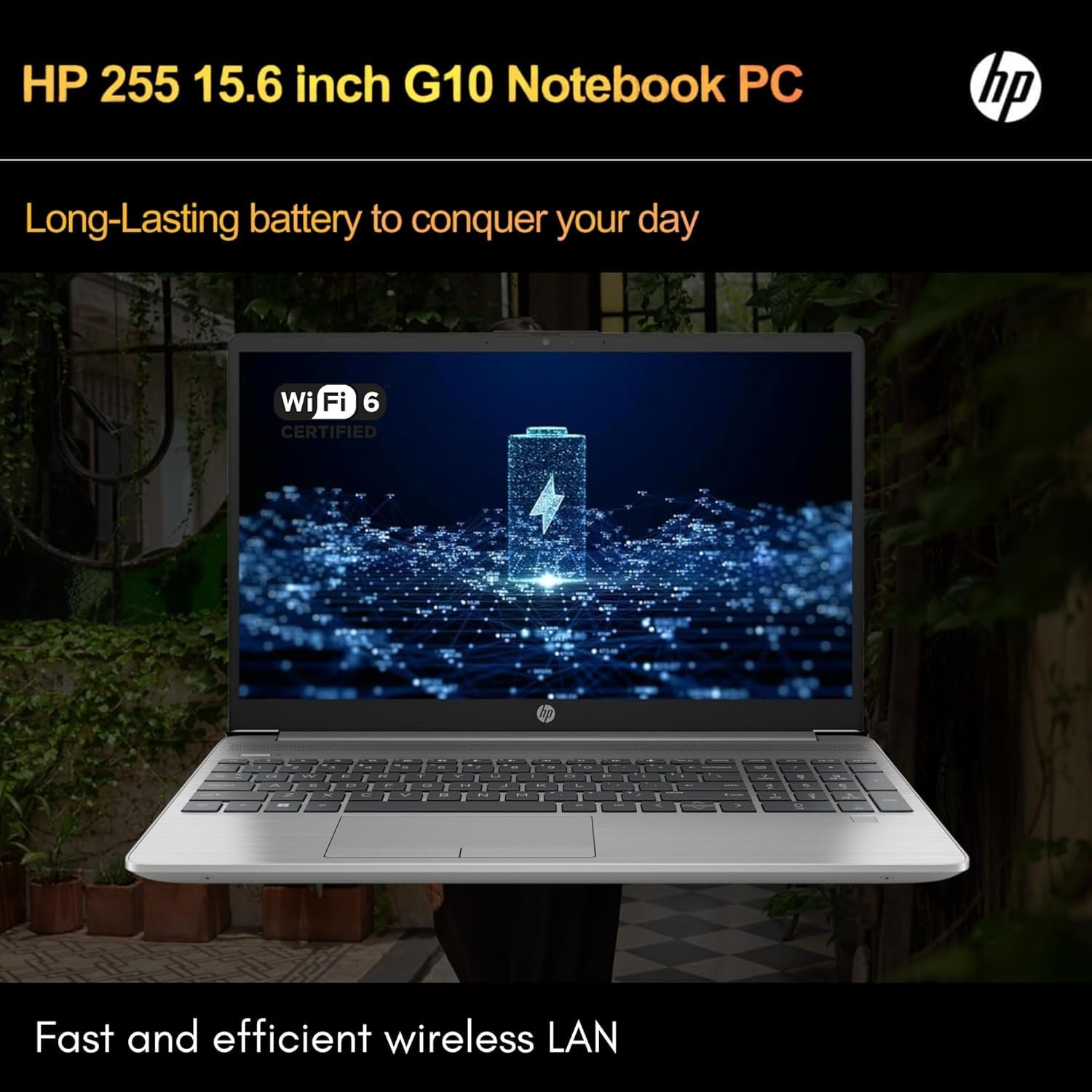 HP 255 G10 Laptop for Home or Work, 16GB RAM, 512GB SSD, 15.6" Full HD, Ryzen 3 7330U (Beat Intel i5-1135G7), HDMI, USB-C, Windows 11 Pro, Business and Fun Ready - Image 8