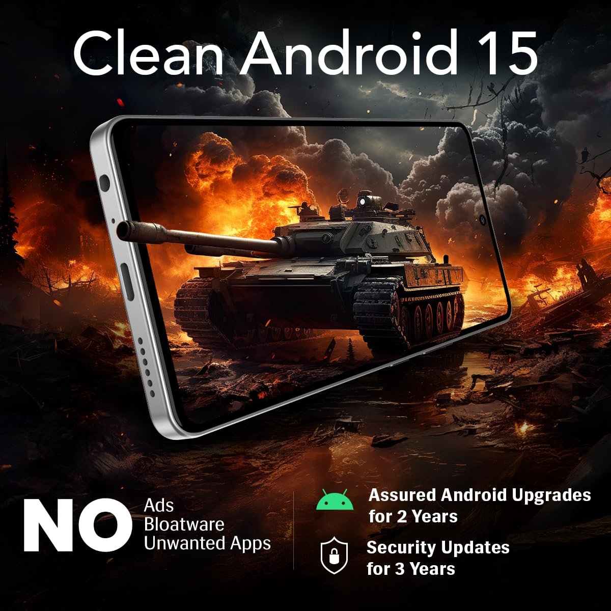 Lava Play Ultra 5G (Arctic Slate, 6+6*GB RAM, 128GB Storage)|MTK D7300 Processor-700K+ Antutu| 6.67" FHD+AMOLED Display | 64MP Camera | UFS 3.1 Storage | 5000mAh Battery-33W fast charging | IP64 Rated - Image 10