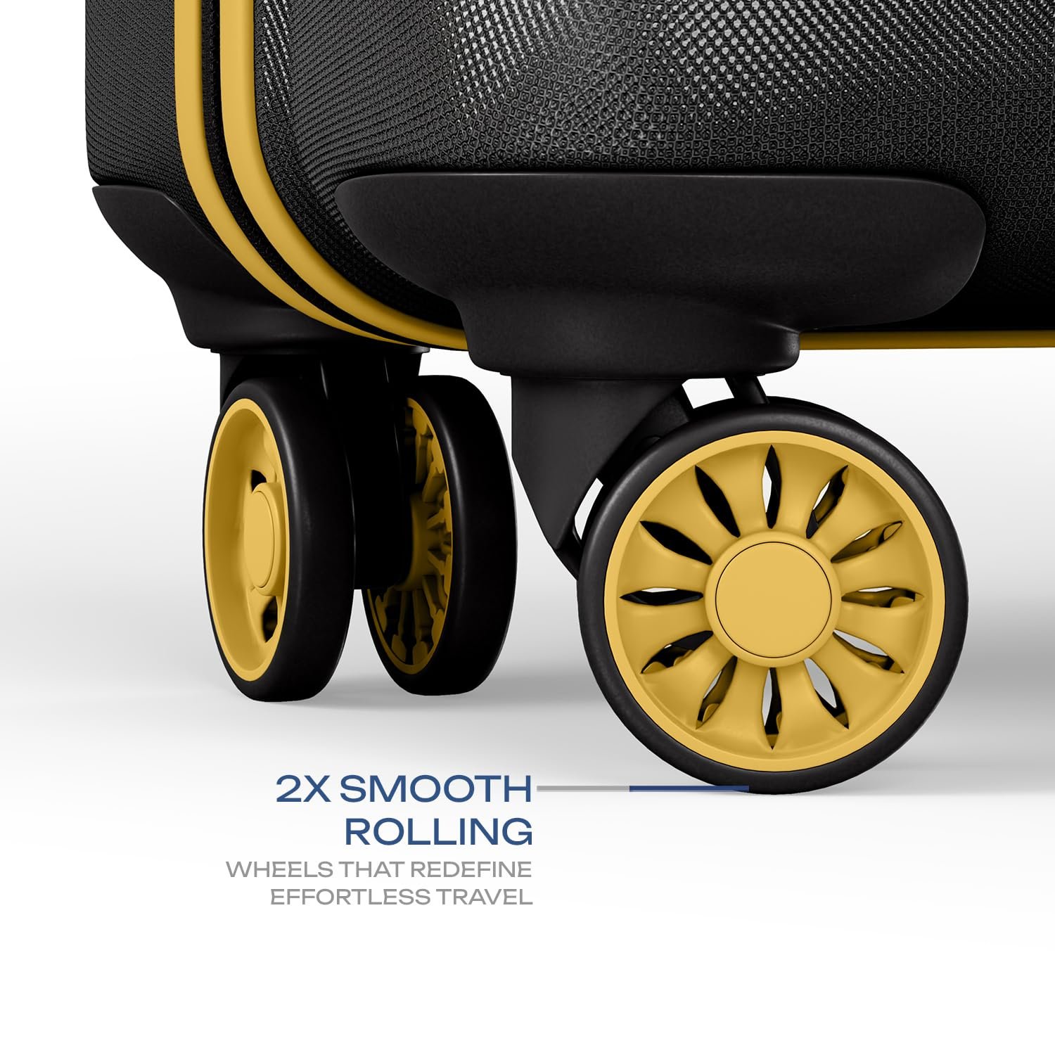 Safari Astra Neo 8 Wheels Check-in Trolley Bag, Hard Case Polycarbonate, 360 Degree Wheeling Luggage for Men & Women, Suitcase for Travel, Black, 66cm Medium Size - Image 4