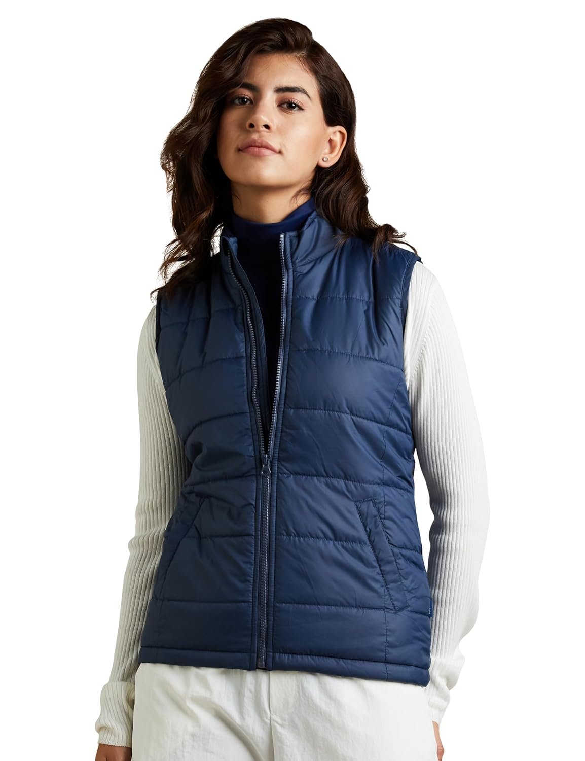 Amazon Brand - Symbol Women's 100% Polyester Regular Quilted Jacket