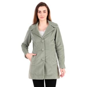 Leather Retail Long Winter Wear Velvet Jacket For Women