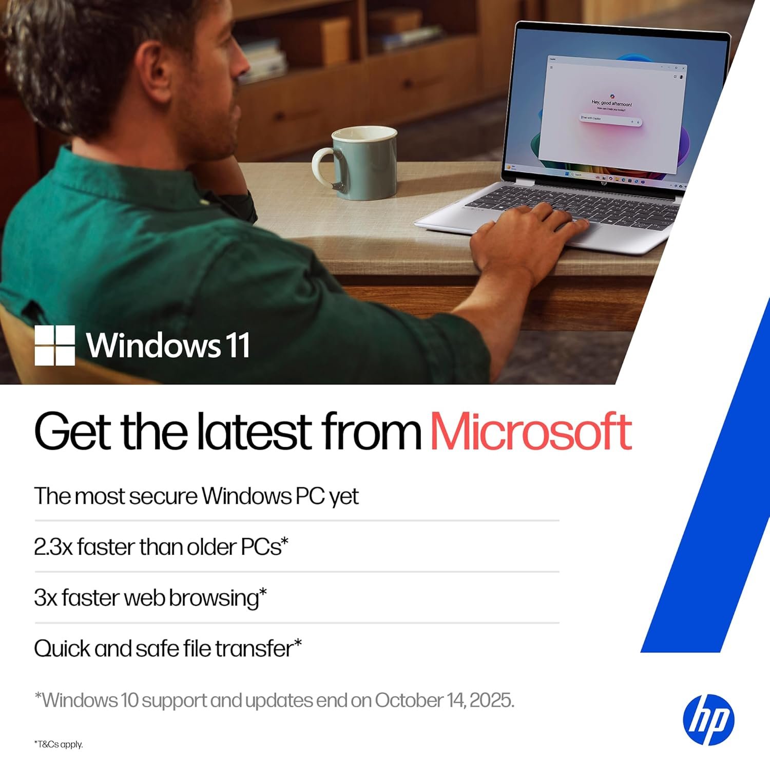 HP OmniBook 5 Flip,Intel Core i5 13th Gen 1334U (16GB LPDDR5,512GB SSD) 2K, WUXGA,Anti-Glare,300 nits,14''/35.6cm Touchscreen,Win11, M365 Basic(1yr), Office Home24, Silver,1.65kg, 5MP Camera, fp0789TU - Image 10