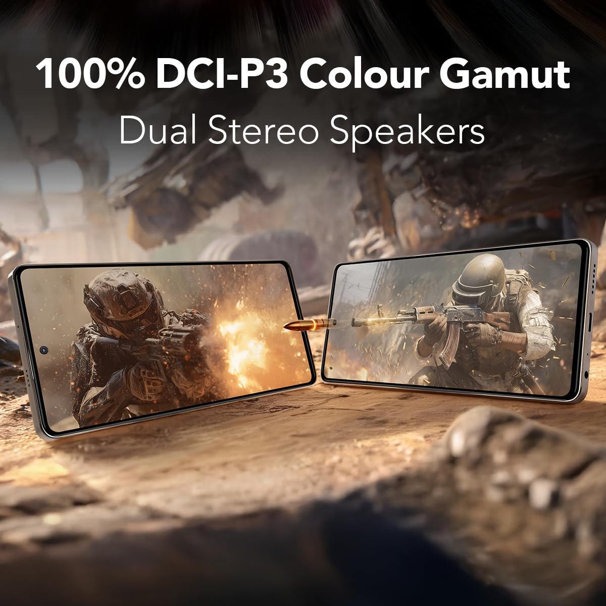 Lava Play Ultra 5G (Arctic Slate, 6+6*GB RAM, 128GB Storage)|MTK D7300 Processor-700K+ Antutu| 6.67" FHD+AMOLED Display | 64MP Camera | UFS 3.1 Storage | 5000mAh Battery-33W fast charging | IP64 Rated - Image 6