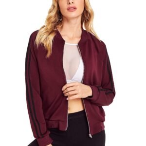 Fabricorn Women’s Fleece Round Neck Standard Length Jacket