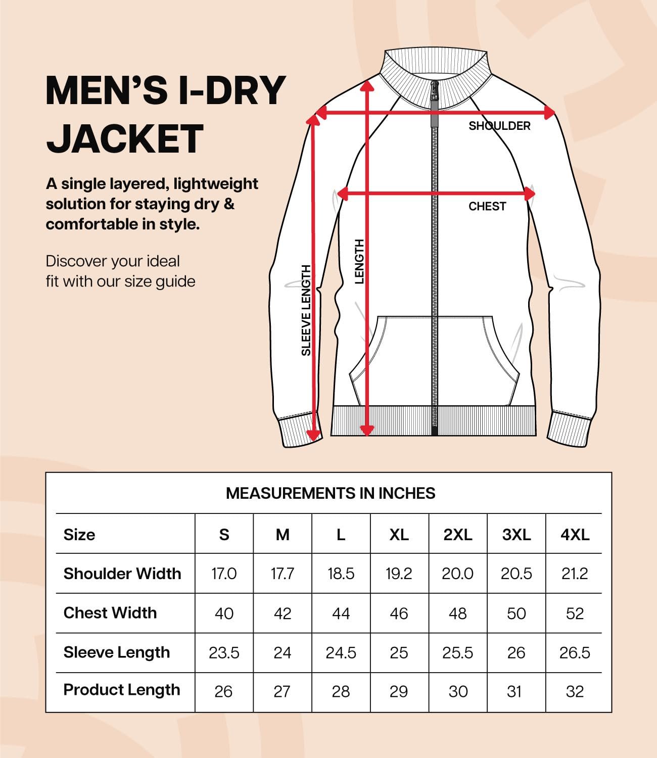 SCOTT INTERNATIONAL IDry Jacket-Ultra-Lightweight Men's Polyester Standard Length Jacket - Foldable, Water-Repellent & Compact | Perfect for Any Adventure, Hiking, Sports, Biking - Image 5