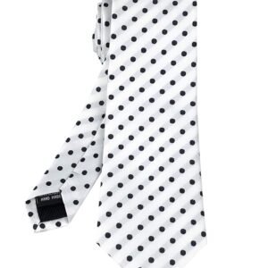 Men’s Classic Polka Dot Ties Jacquard Woven Casual Business Formal Dress Necktie