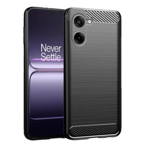 Amazon Brand – Solimo Back Cover Case for OnePlus Nord CE5 5G | Compatible for OnePlus Nord CE5 5G Back Cover | 360 Degree Protection | Soft and Flexible (TPU | Matte Black)