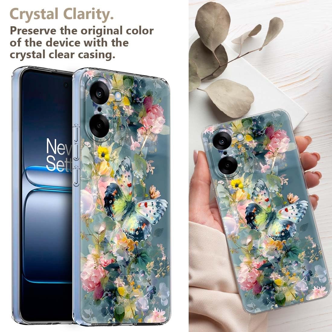 Designer Soft Back Cover Case Compatible for OnePlus Nord CE5 5G, Printed,Transparent,Flexible, Silicon for OnePlus Nord CE5 5G -D2219 - Image 5