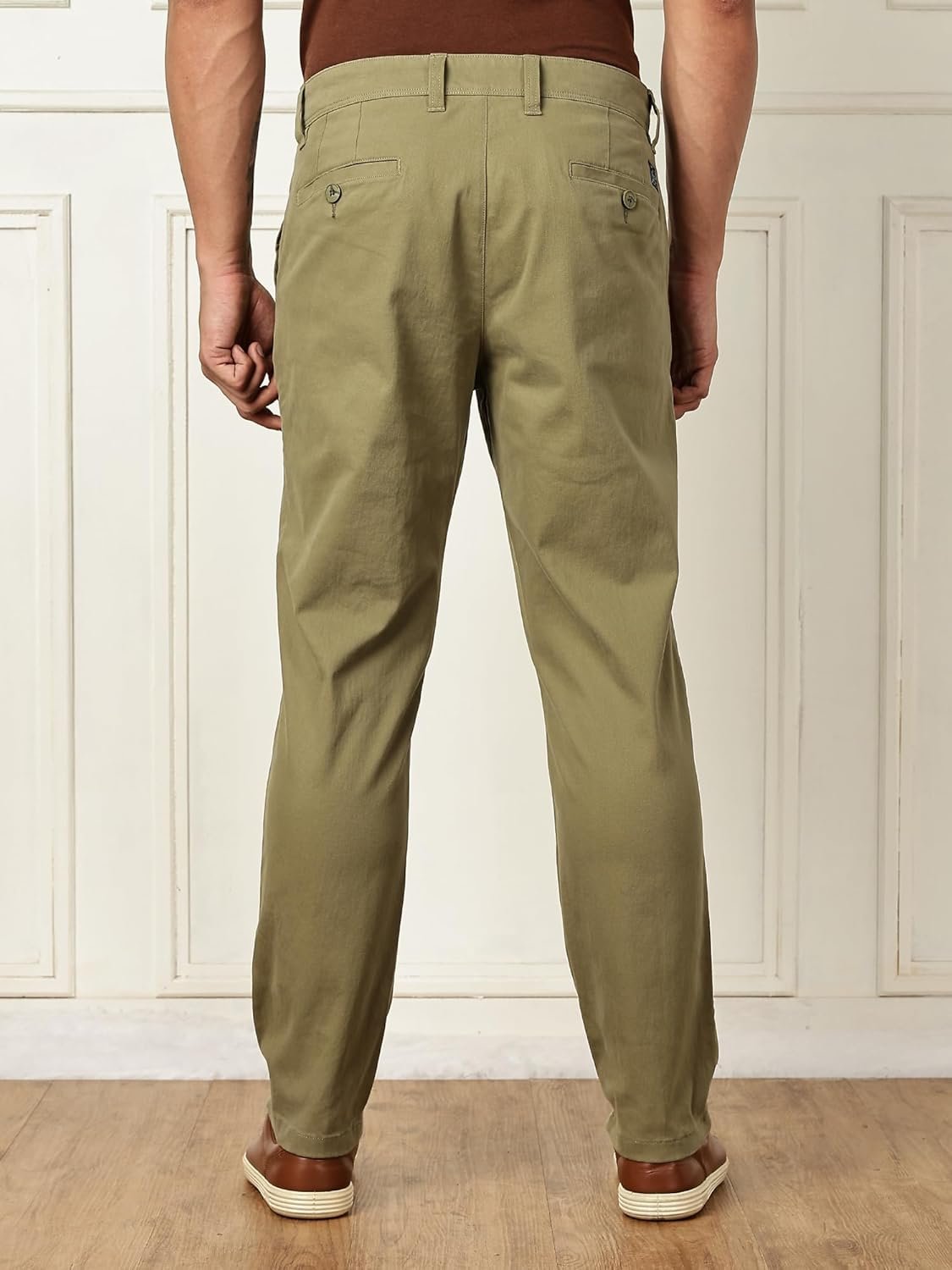 Thomas Scott Men's | Solid | Regular Fit | Premiun Cotton | 4 Pocket | Formal wear Trouser | Casual Chino | Pants for Men - Image 2