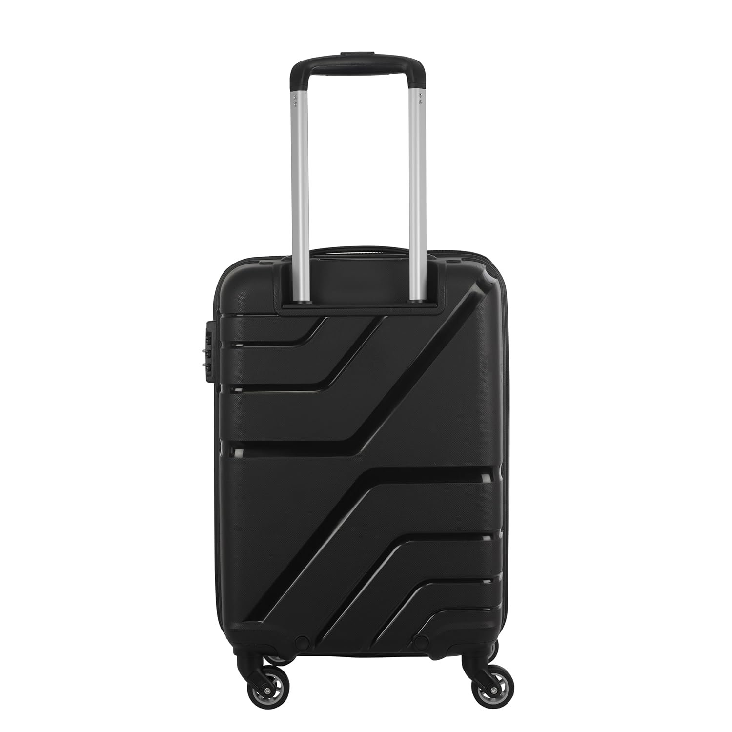 American Tourister Cabin Trolley Bag for Travel | Upland Spinner 55 Cms Polypropylene Hardsided Small Luggage Bag | 4 Wheel Suitcase for Travel | Trolley Bag for Travelling, Black - Image 3