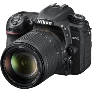 Nikon D7500 20.9MP Digital SLR Camera (Black) with AF-S DX NIKKOR 18-140mm f/3.5-5.6G ED VR Lens