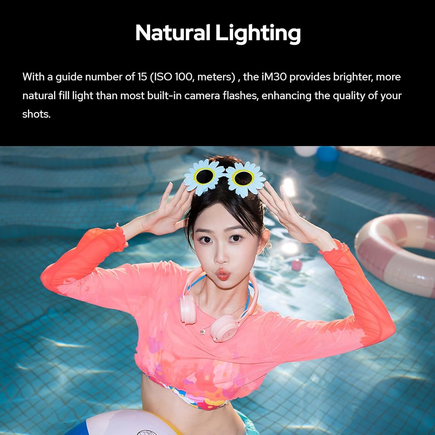 Godox iM30 Camera Flash,Mini Flash Speedlite,GN15 with 13 Levels Flash Power, CCT 6500K±200K with S1/S2 Optical Control for Fuji, for Canon, for Nikon, for Sony, for Olympus Camera - Image 4