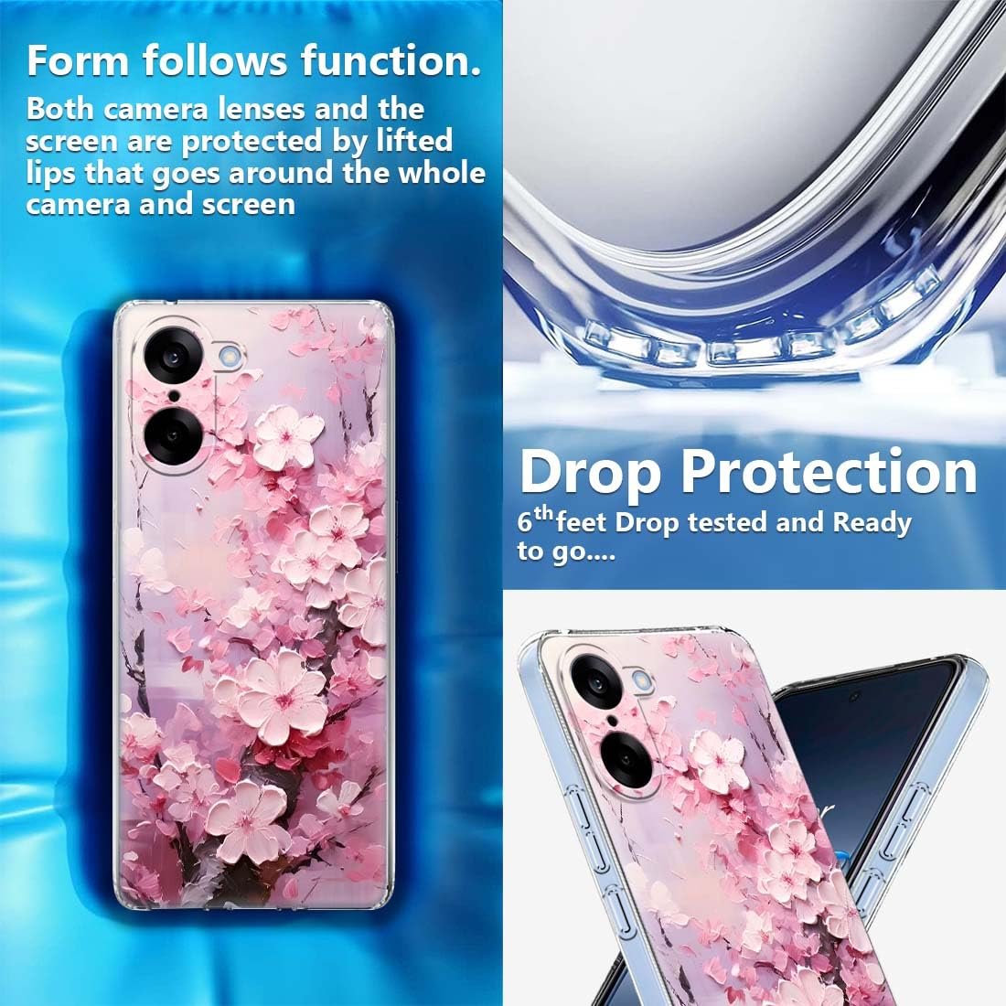 Back Cover for OnePlus Nord CE5 5G Designer, Printed,Transparent,Flexible, Silicon -D3149 - Image 3