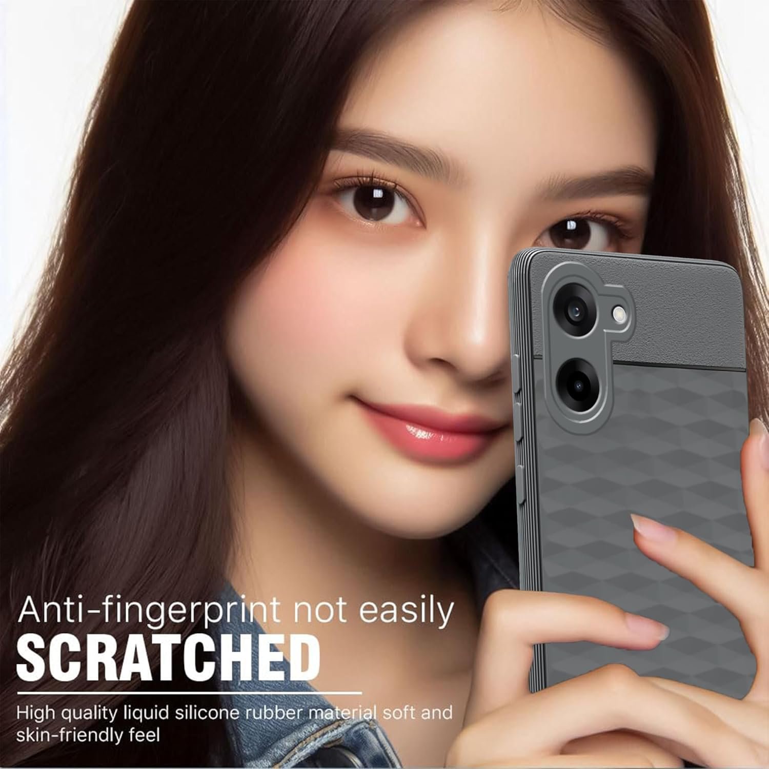 amazon basics TPU Soft Back Cover for OnePlus Nord CE5 5G | Full Camera Protection | Flexible Shockproof Back Case for OnePlus Nord CE5 5G (Gray) - Image 5