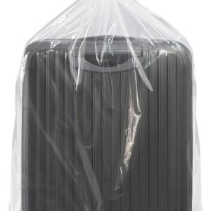 RAAHII Plastic 5 piece large size clear Luggage Trolley Travel bag Dustproof suitcase protector cover for almirah storage, Transparent