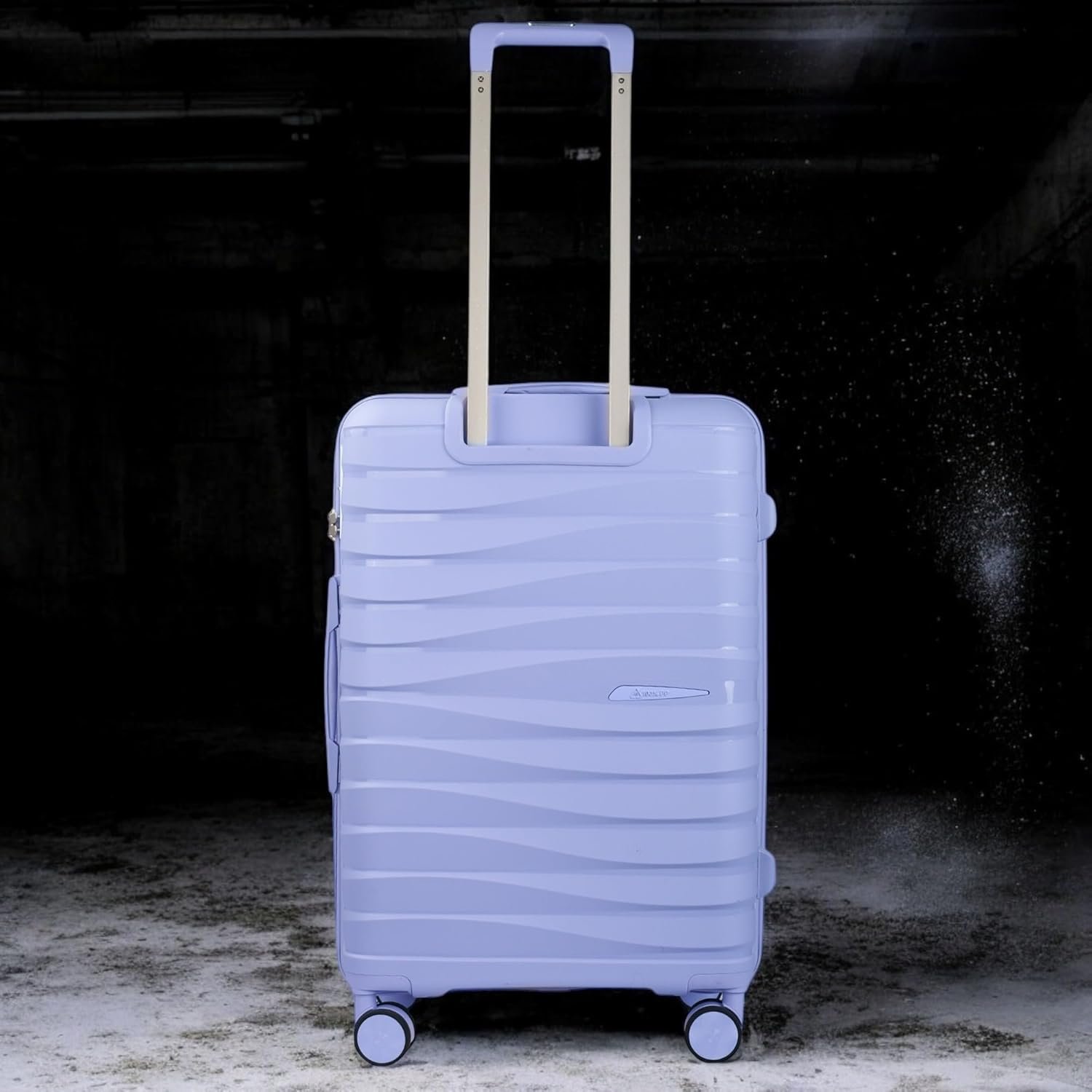 Vacanza Series 2 Polypropylene Unbreakable Hard-Sided Check-in Luggage Trolley Bag with TSA Lock | Purple 65 cm - Image 7