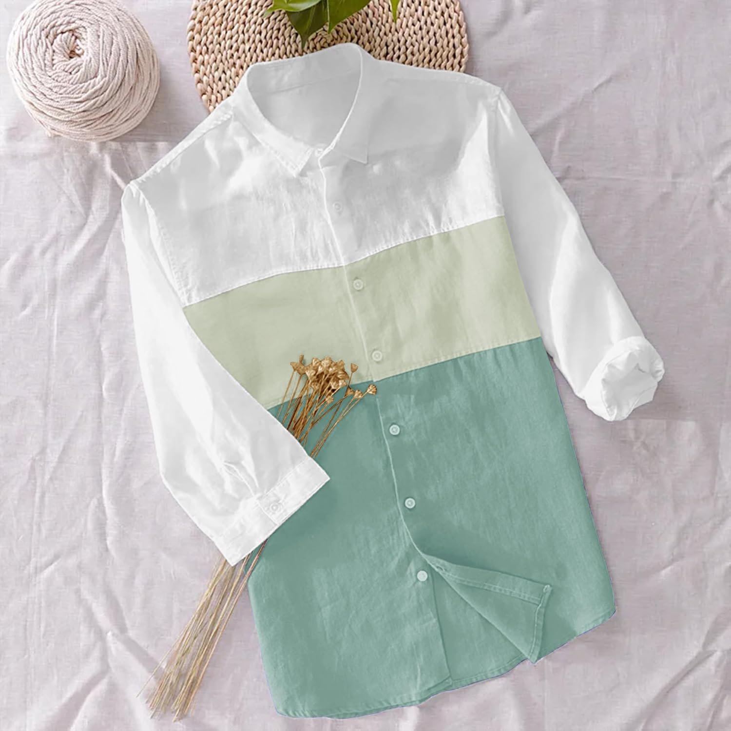 BE ACTIVE Men's Casual Shirt|| Cotton Stylish Full Sleeves Shirt for Men - Image 2