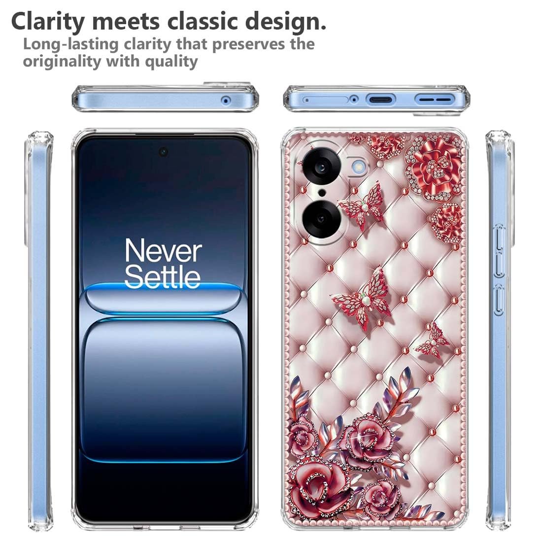 Soft Mobile Back Cover for OnePlus Nord CE5 5G (Silicone_Multicolor) - Image 4
