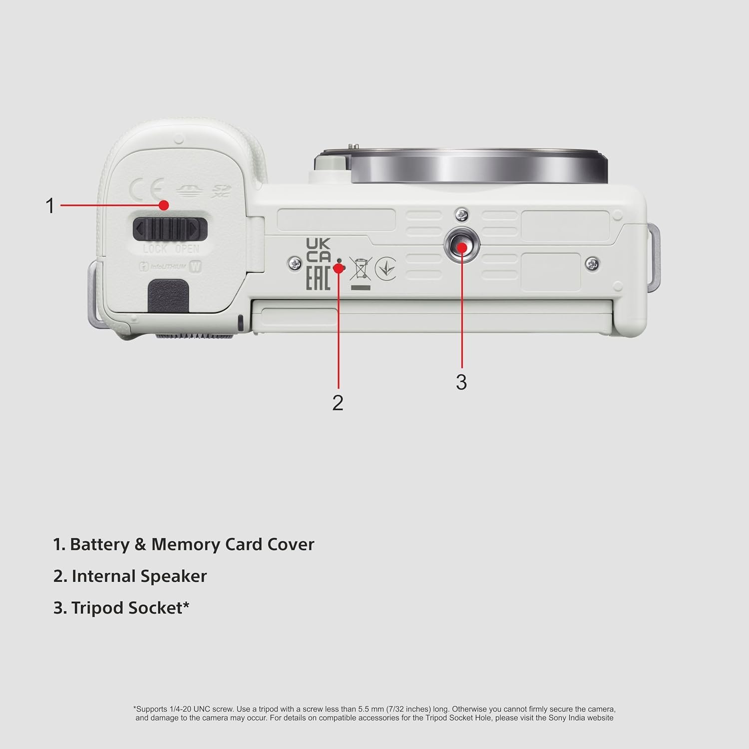 Sony Alpha ZV-E10L 24.2 Mega Pixel Interchangeable-Lens Mirrorless vlog Camera with 16-50 mm Lens, Made for Creators | APS-C Sensor | Advanced Autofocus | Clear Audio & 4K Movie Recording - White - Image 8