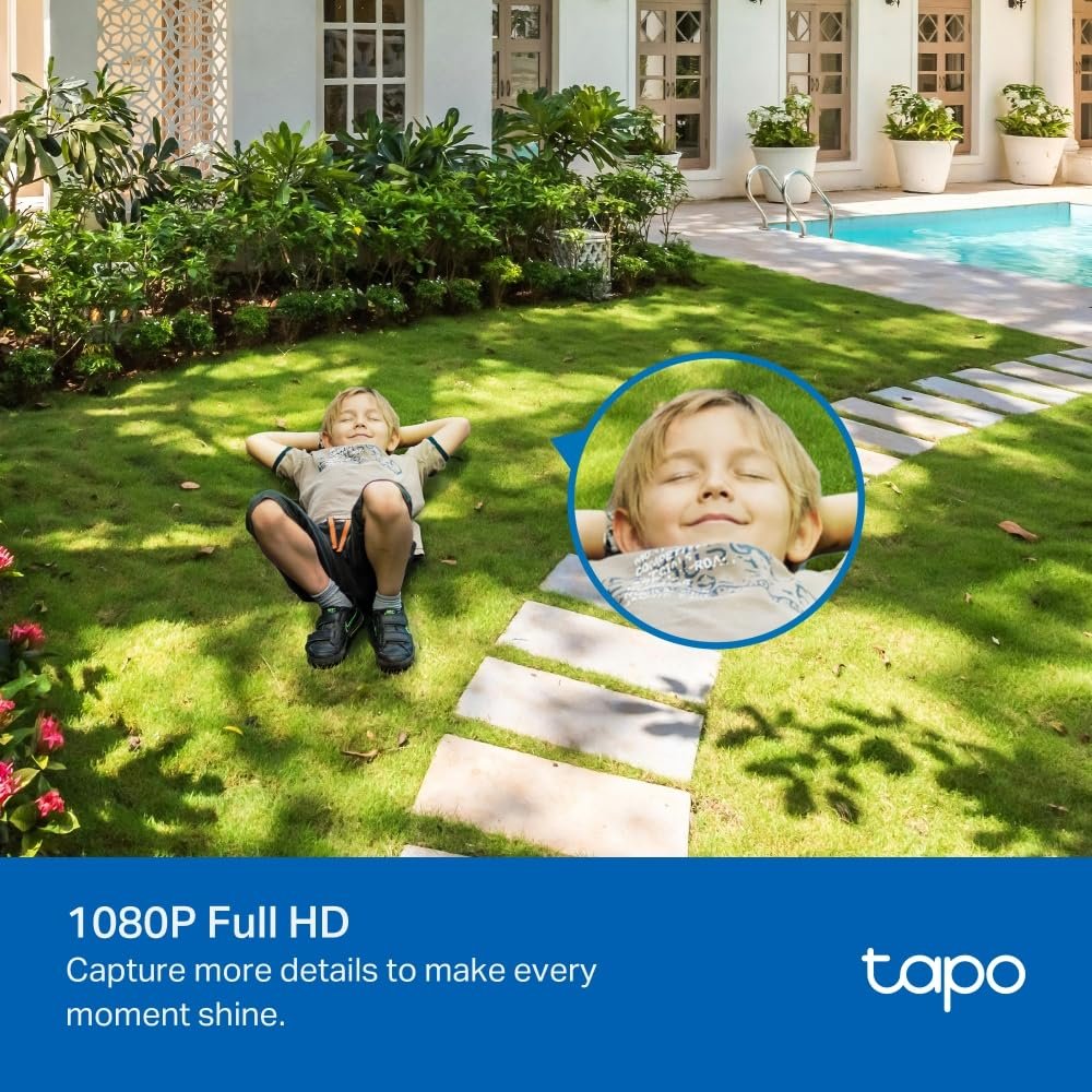 Tapo C500 Outdoor Pan/Tilt Home Security WiFi Smart Camera | 2MP 1080p Full HD Live View | 360° Visual Coverage | Night Vision | Support Alexa and Google Assistant | 2-Way Audio - Image 9