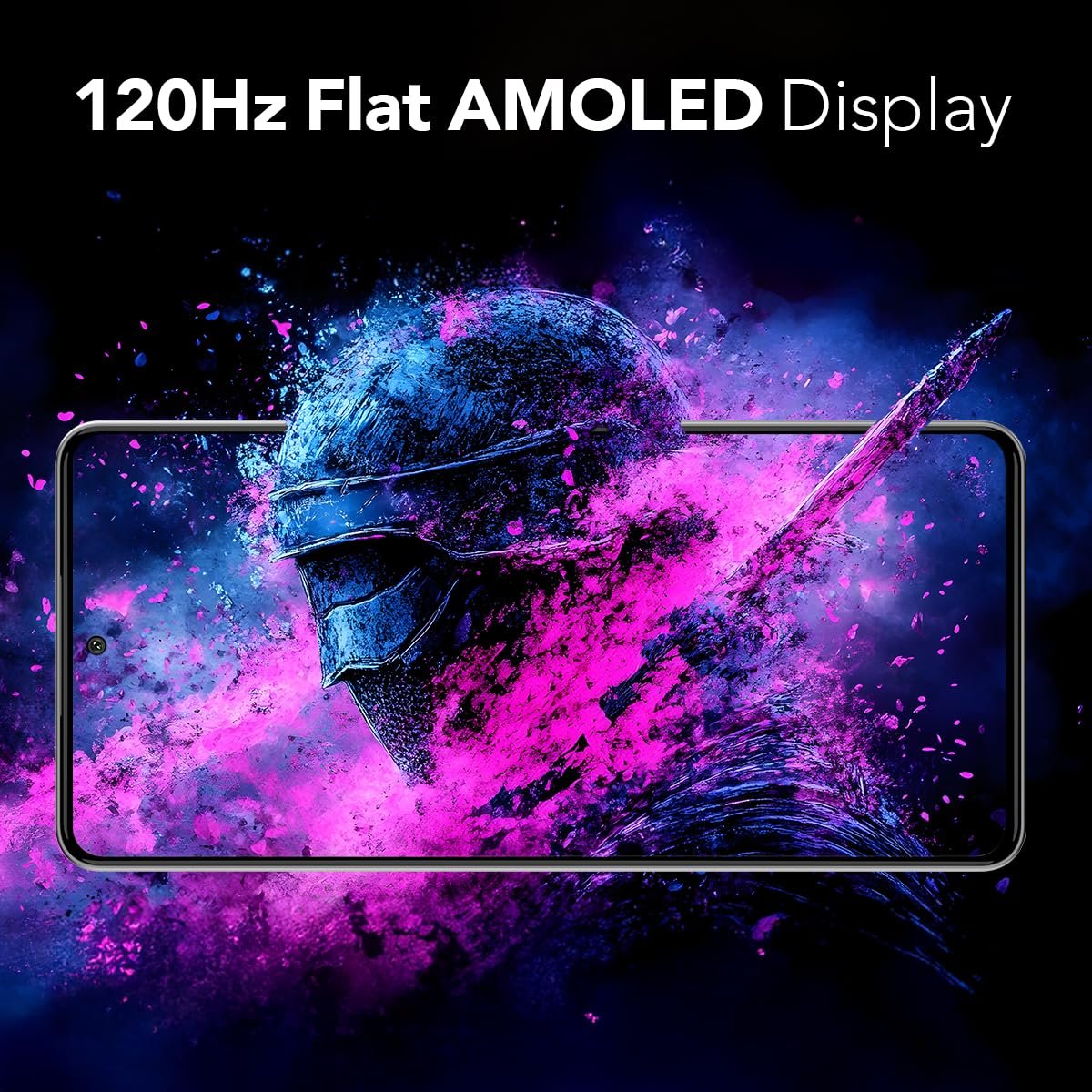 Lava Play Ultra 5G (Arctic Slate, 6+6*GB RAM, 128GB Storage)|MTK D7300 Processor-700K+ Antutu| 6.67" FHD+AMOLED Display | 64MP Camera | UFS 3.1 Storage | 5000mAh Battery-33W fast charging | IP64 Rated - Image 3