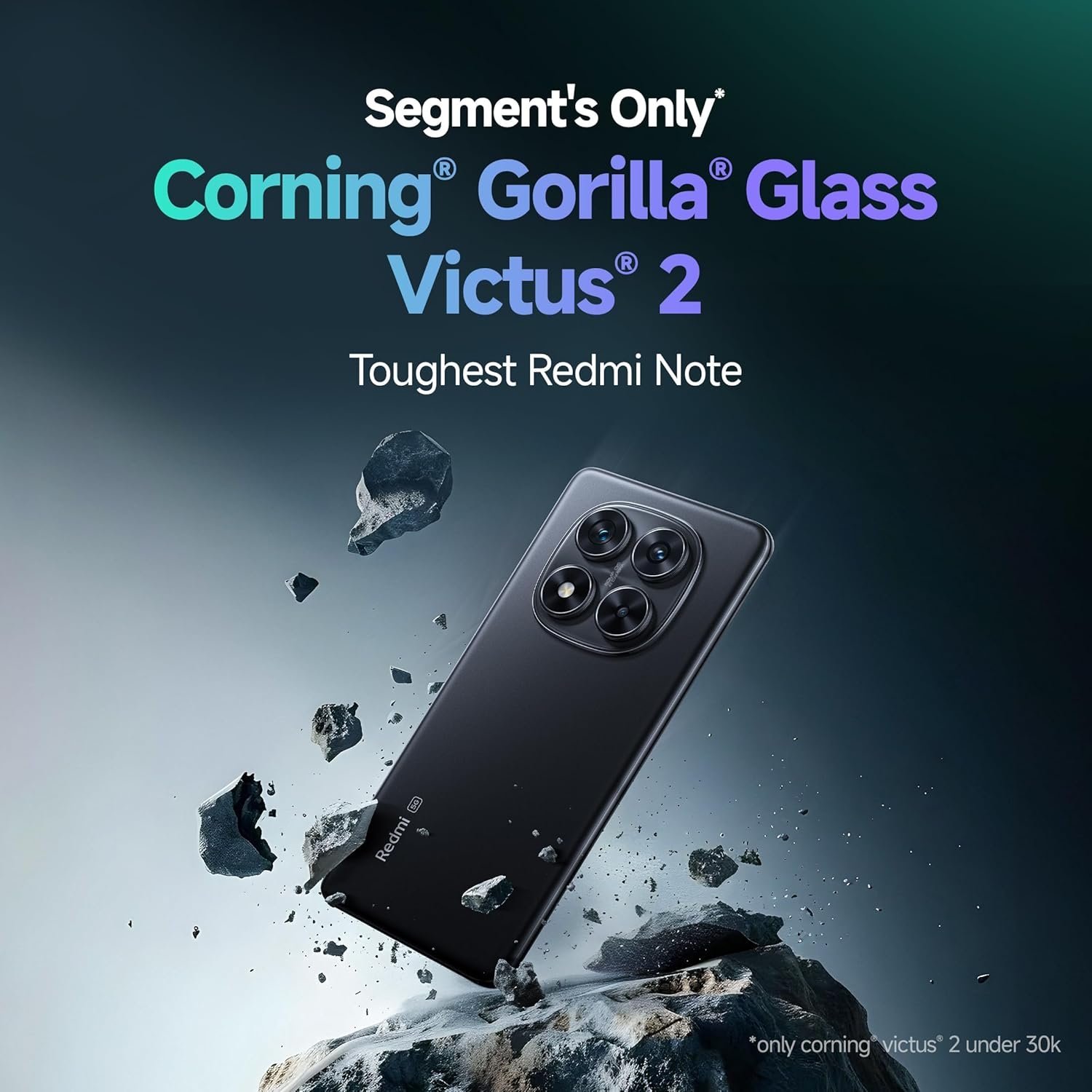 Redmi Note 14 Pro 5G Titan Black 8GB RAM 256GB Storage|50 MP Sony Camera Setup|Corning Gorilla Glass Victus 2 | 1.5K 3D Curved AMOLED | Mediatek Dimensity 7300- Ultra - Image 5
