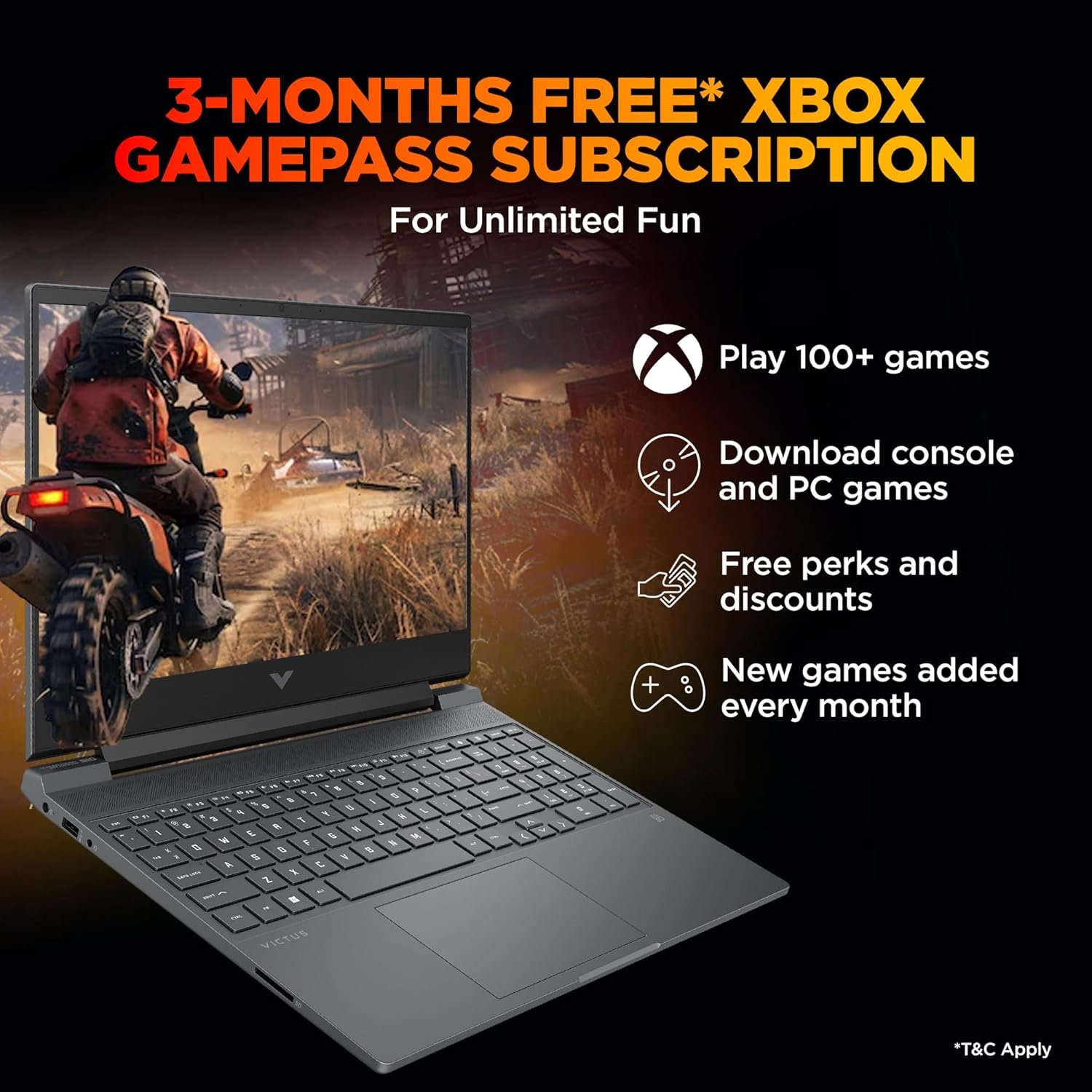 HP Smartchoice Victus, 13th Gen Intel Core i7-13620H, 8GB RTX 5050, 24GB DDR5(Upgradeable) 1TB SSD, 144Hz, FHD, 15.6''/39.6cm, Win11, M365* Office24, Mica Silver, 2.29kg, fa2309TX, RGB Gaming Laptop - Image 9