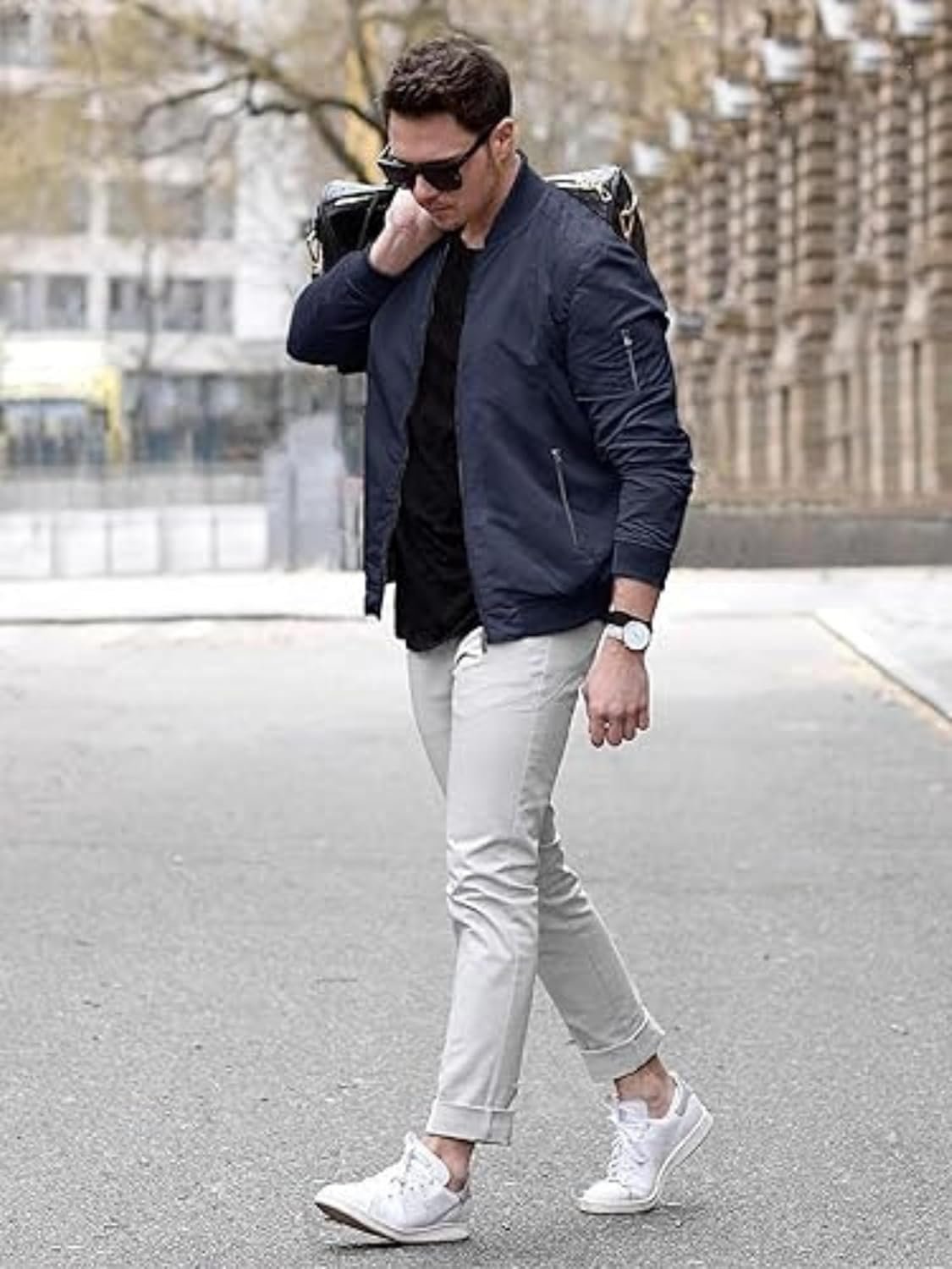 MIA FASHION Men's Sunscreen Jacket with UV Protection UPF 50+ Jacket, Full Sleeve, Regular Fit | Stylish Stand Collar & Zipper Closure jacket - Image 7