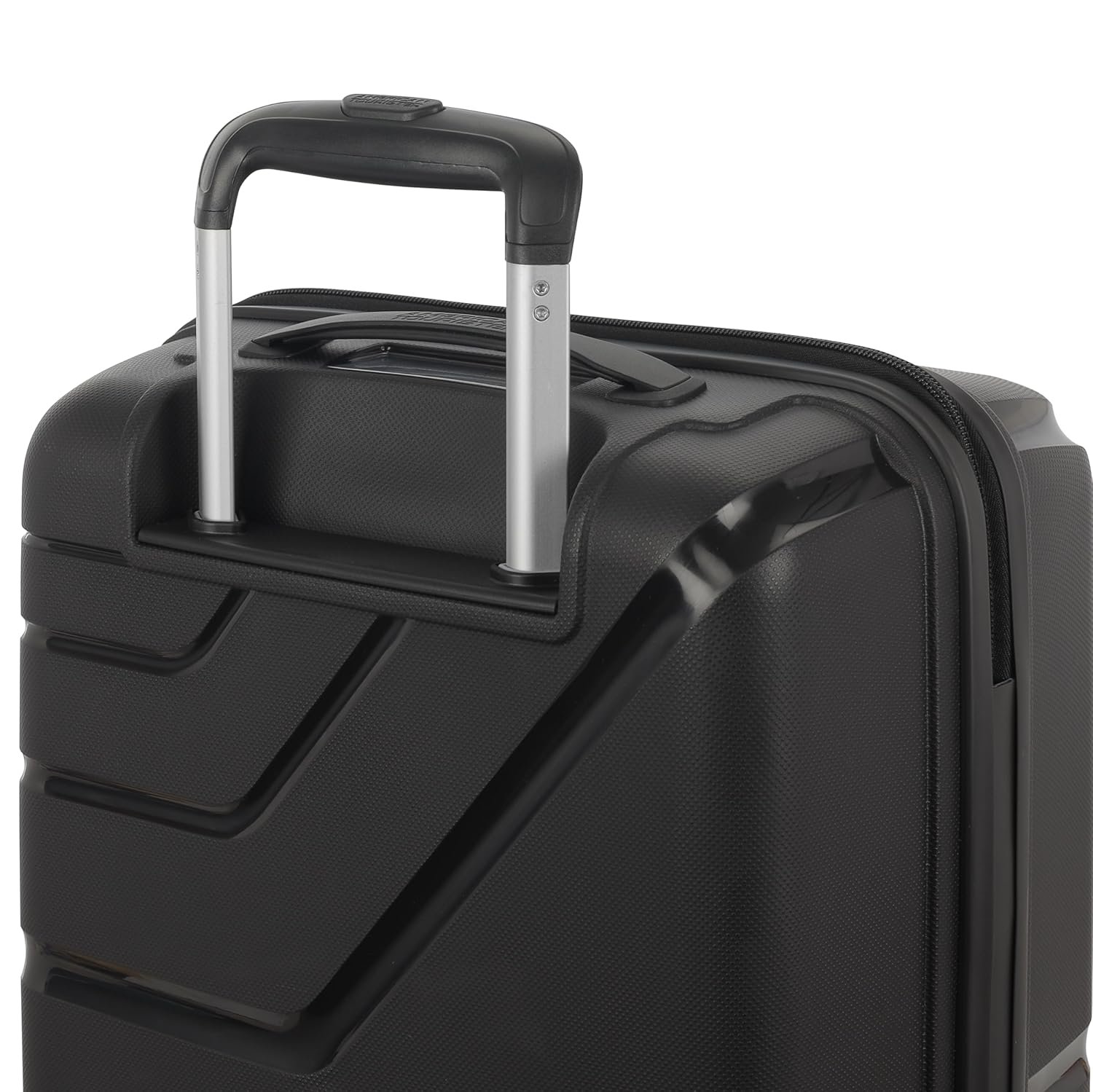 American Tourister Cabin Trolley Bag for Travel | Upland Spinner 55 Cms Polypropylene Hardsided Small Luggage Bag | 4 Wheel Suitcase for Travel | Trolley Bag for Travelling, Black - Image 7