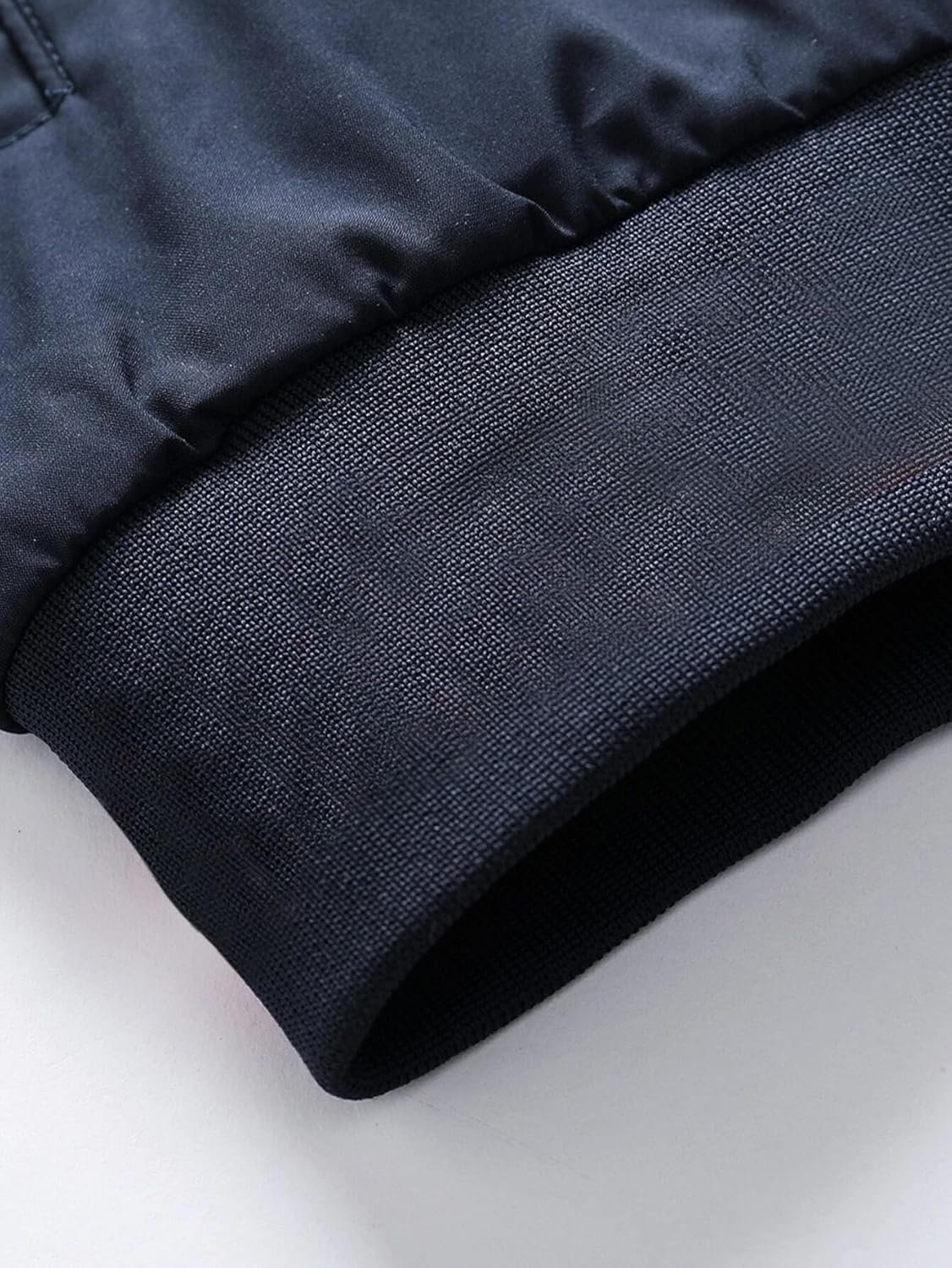 TAGAS Men's Regular Jacket Fit For Casual Wear || Low-Cut Standing Collar || Full Sleeve | Latest Stylish Jacket For Men ||Regular Fit Zip-Up Casual jacket|| bomber jacket for men(MJ-9015) - Image 4