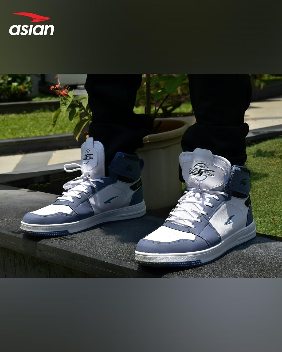 ASIAN Carnival-13 Men's High Top Casual Chunky Fashion Sneakers,Dancing Shoes | Basketball Shoes with Rubber Outsole for Boys - Image 3