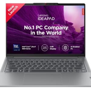 Lenovo IdeaPad Pro 5, Intel Core Ultra 9 185H, 32GB RAM, 1TB SSD, 2.8K-OLED 400Nits 120Hz, 14"/35.5cm, Windows 11, MS Office 21, Grey, 1.4Kg, 83D2001GIN,IntelArc GPU, FHD+IRCam, AI Powered Laptop