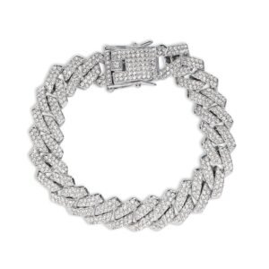 Fashion Frill Bracelet For Men Women American Diamond Studded Bracelets For Women Girls Men Boys Jewellery