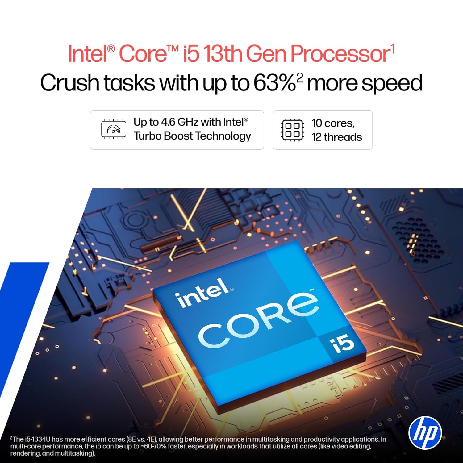 HP OmniBook 5 Flip,Intel Core i5 13th Gen 1334U (16GB LPDDR5,512GB SSD) 2K, WUXGA,Anti-Glare,300 nits,14''/35.6cm Touchscreen,Win11, M365 Basic(1yr), Office Home24, Silver,1.65kg, 5MP Camera, fp0789TU - Image 3