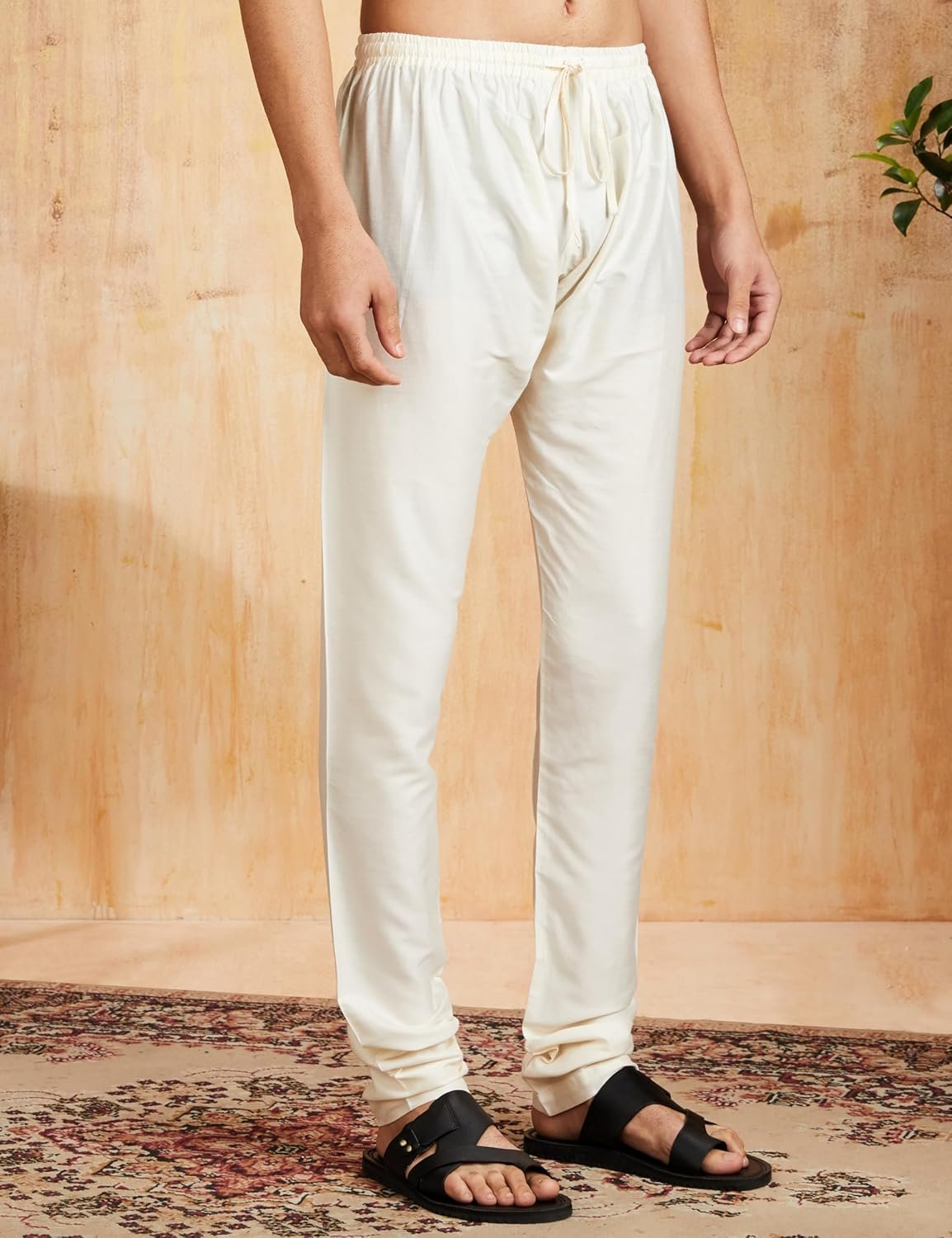 Amazon Brand - Symbol Men's Cotton Blend Solid Kurta & Pyjama Set - Image 4