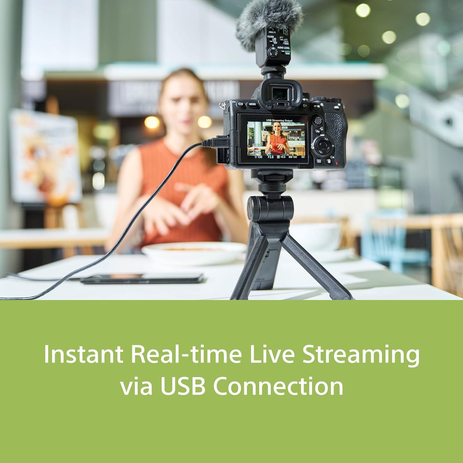 Sony Alpha ILCE-7M4K Full-Frame Hybrid Camera 33MP Interchangeable-Lens Mirrorless Camera with 28-70mm Digital Zoom Lens | 4K 60P Video Recording | Real-Time Eye AF for Humans, Birds, Animals - Black - Image 13