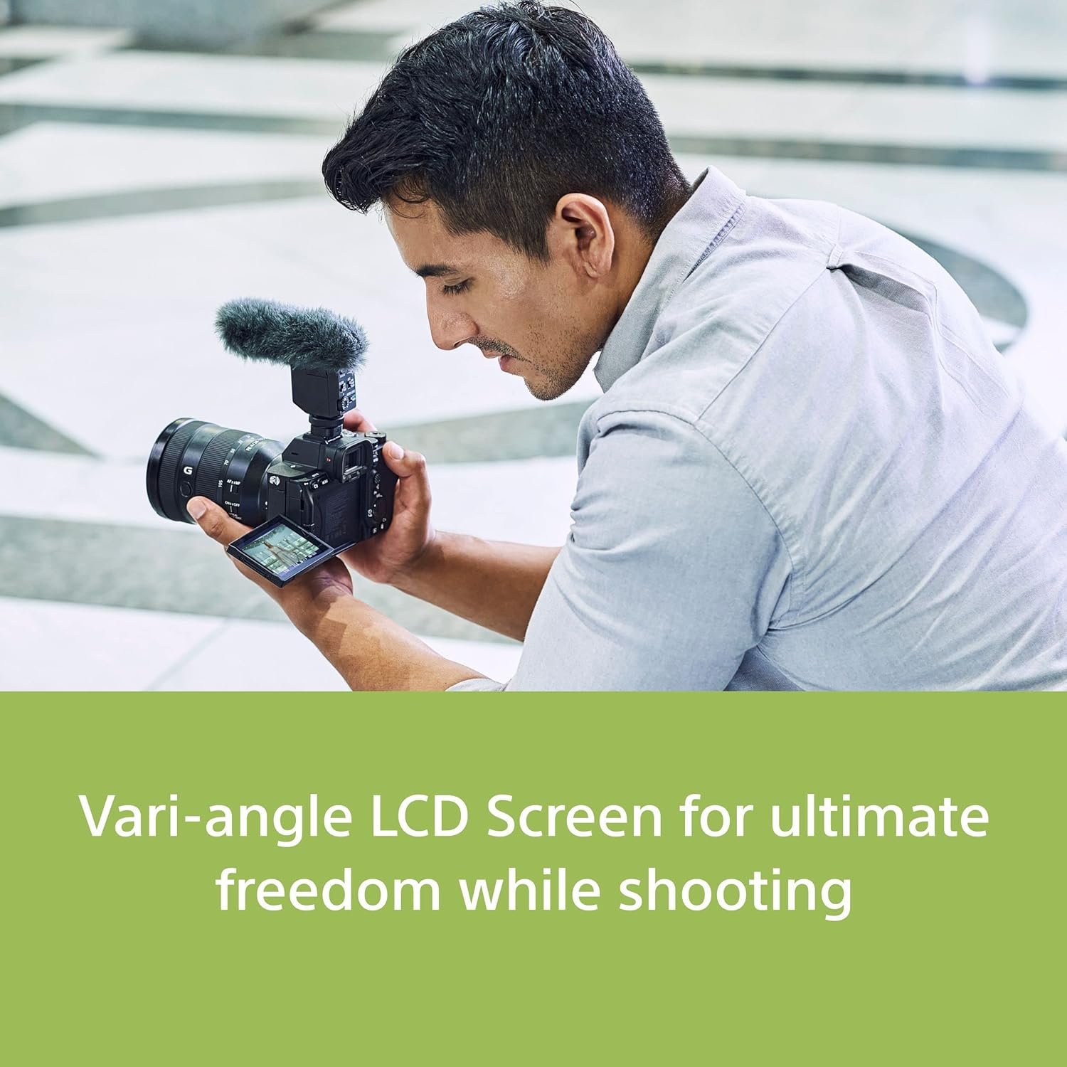 Sony Alpha ILCE-7M4K Full-Frame Hybrid Camera 33MP Interchangeable-Lens Mirrorless Camera with 28-70mm Digital Zoom Lens | 4K 60P Video Recording | Real-Time Eye AF for Humans, Birds, Animals - Black - Image 12