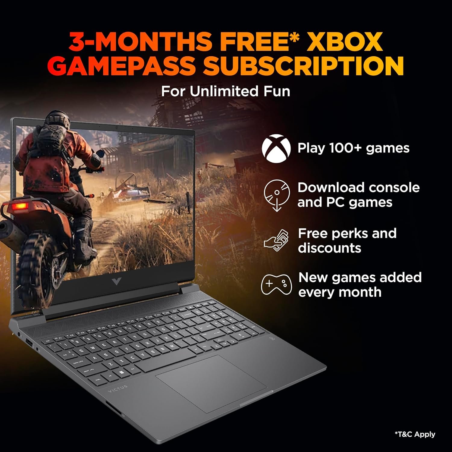 HP Smartchoice Victus, 13th Gen i7-13620H, 6GB RTX 4050, 16GB DDR4(Upgradeable) 512GB SSD, 144Hz, 300nits, FHD, 15.6''/39.6cm, Win11, M365* Office24, Mica Silver, 2.3kg, fa2100/03/04tx, Gaming Laptop - Image 9