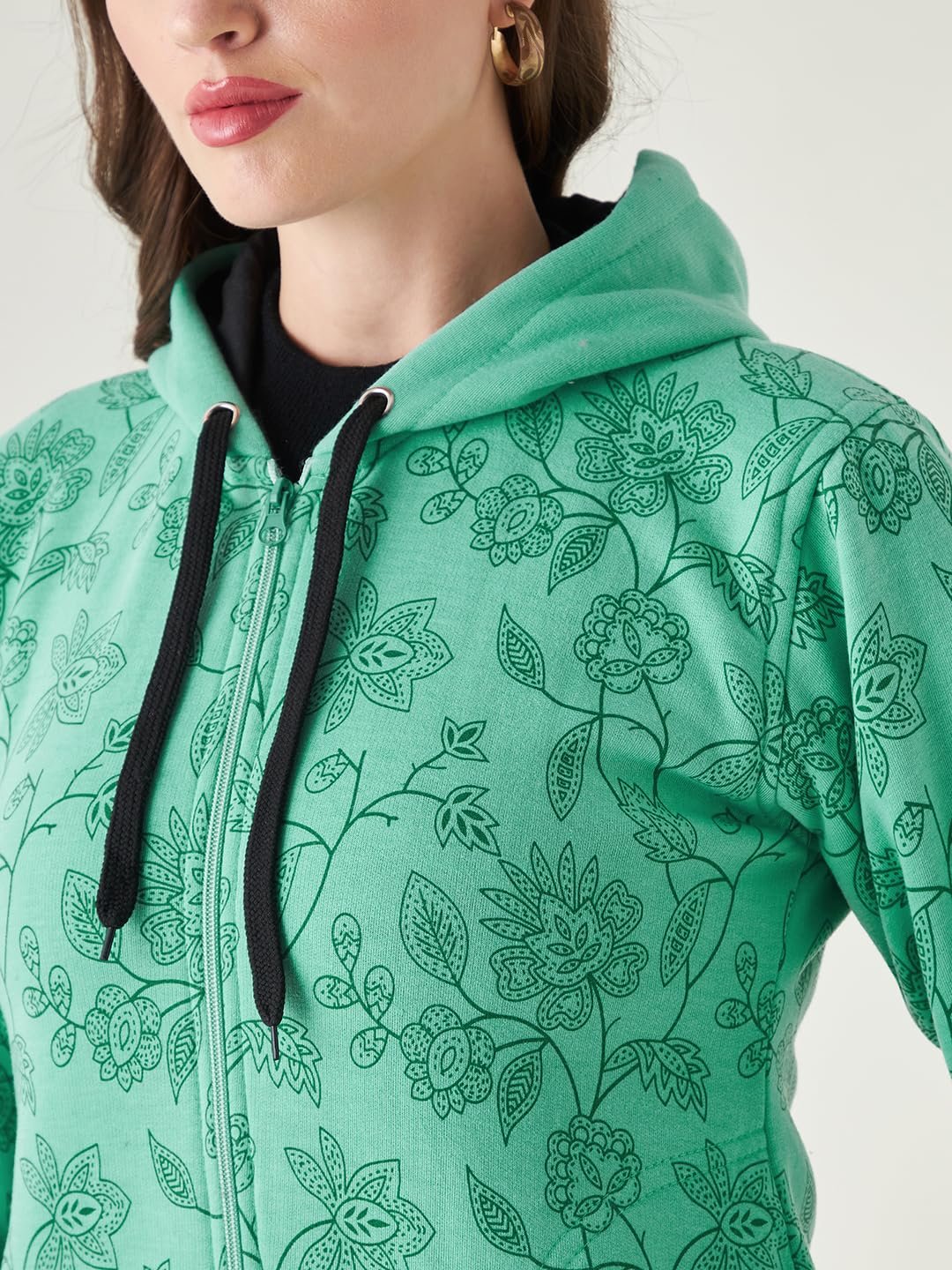 Pivl Women Printed Jacket For Winter - Image 5