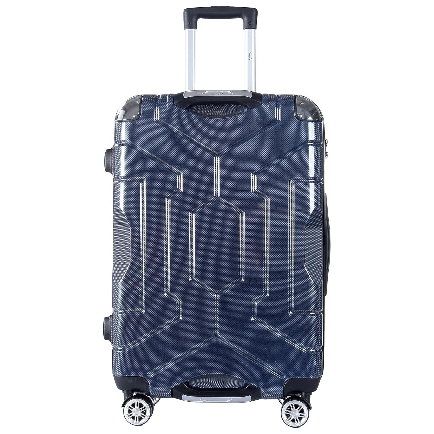 Story@Home Trolley Bag for Travel Suitcase, 360 Degree Rotating Wheeling Luggage, Trolley Bags for Travel, Suitcase (Dark Purple, Check-in | 61 cm | Medium) - Image 3