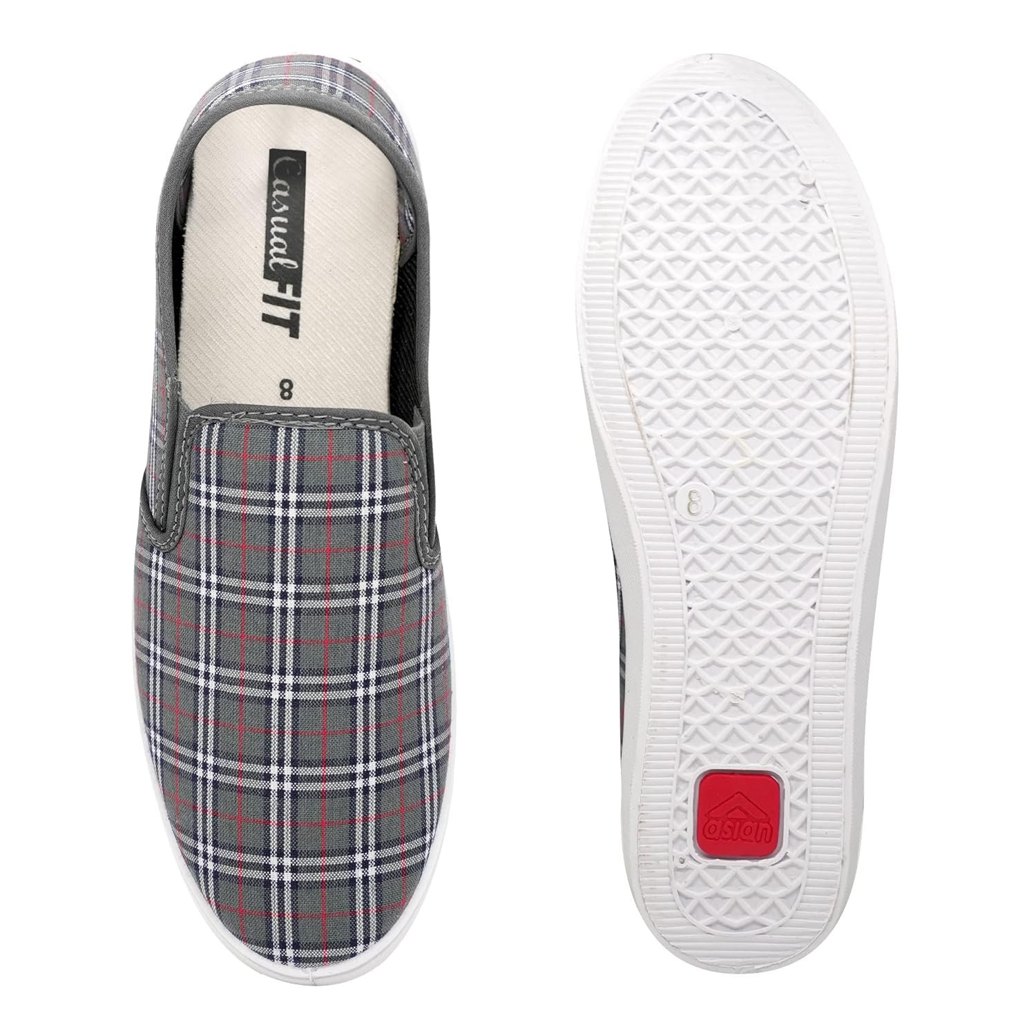 ASIAN Men's M-2025 Casual Sneakers,Loafer Shoes with Extra Cushion Lightweight Casual Slip-On Shoes for Men's & Boy's - Image 5