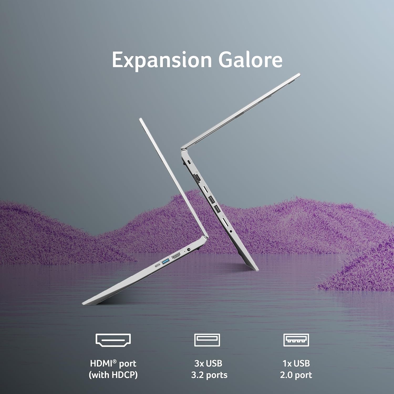 Acer Aspire Lite, Intel Core i5 13th Gen - 1334U, 16GB RAM, 512GB SSD, Full HD 15.6"/39.62 cm, Windows 11 Home, Steel Gray, 1.59 KG, AL15-53, Metal Body, 36 WHR, Thin and Light Premium Laptop - Image 4