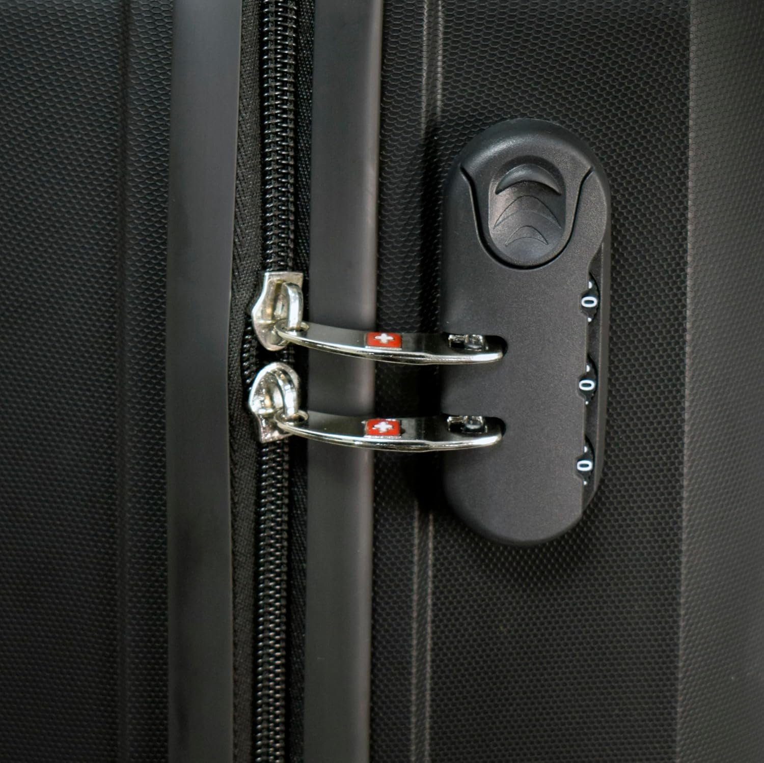 Swiss Military Starkey Hard-Top 20 Inch Polypropylene (Pp) Black Luggage Trolley Bag With Spinner Wheels | Lightweight | 41 Liters, Cabin Size Luggage Trolley Bag With Spinner Wheels (Small) - Image 5