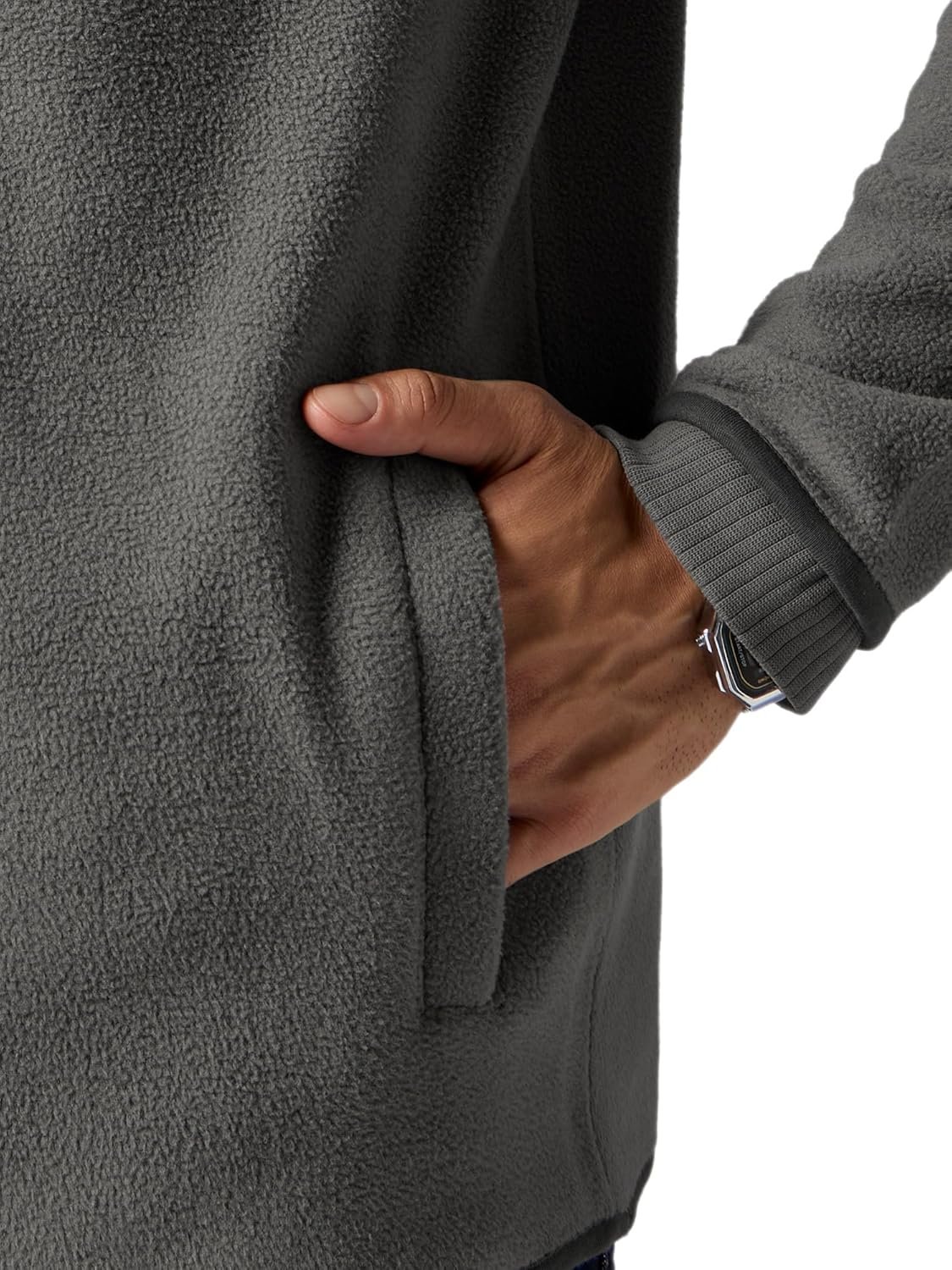 XYXX Alterra Polar Fleece Half-Zip jacket For Men - Image 8