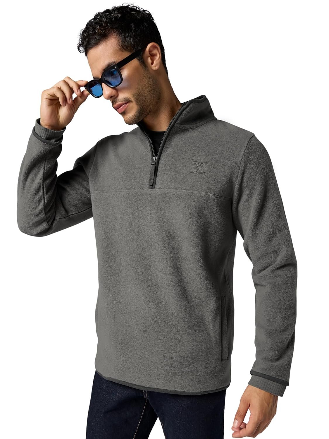XYXX Alterra Polar Fleece Half-Zip jacket For Men - Image 5