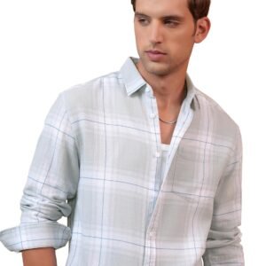 Locomotive Men’s Solid Relaxed Fit Shirt