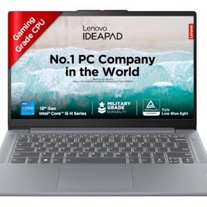 Lenovo IdeaPad Slim 3, Intel Core i5-13420H, 13th Gen, 16GB RAM, 512GB SSD, FHD IPS, 14"/35.56cm, Windows 11, MS Office 21, Grey, 1.3Kg, 83EL003PIN, Alexa Built-in Laptop