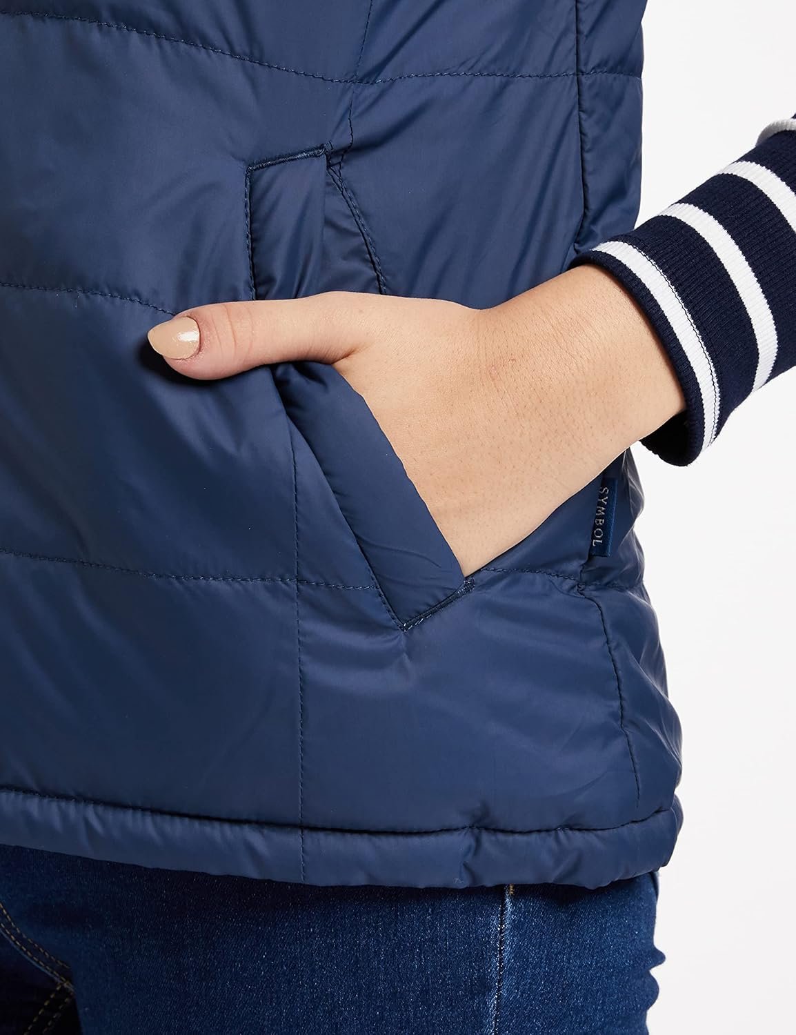 Amazon Brand - Symbol Women's 100% Polyester Regular Quilted Jacket - Image 6