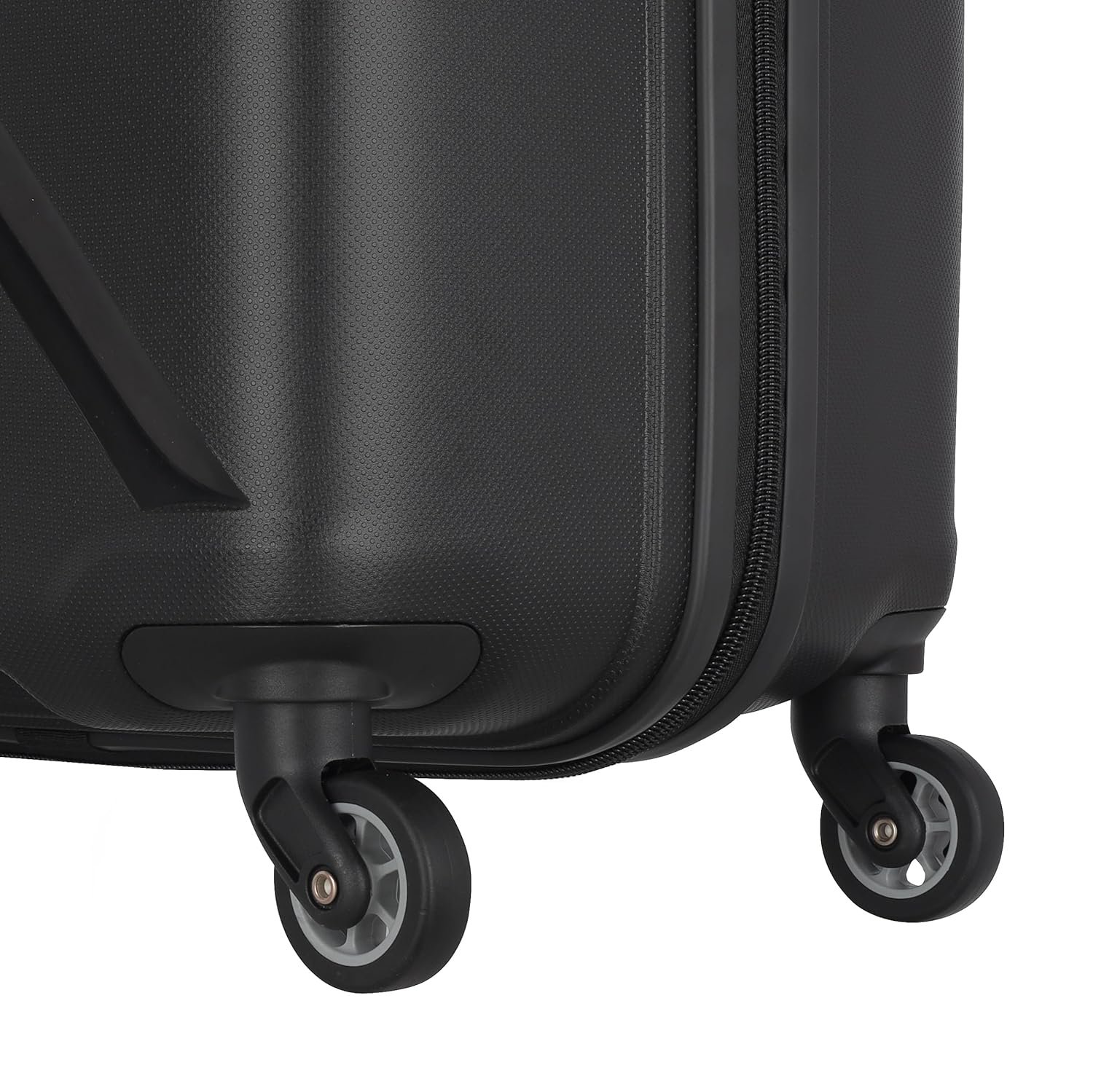 American Tourister Cabin Trolley Bag for Travel | Upland Spinner 55 Cms Polypropylene Hardsided Small Luggage Bag | 4 Wheel Suitcase for Travel | Trolley Bag for Travelling, Black - Image 5