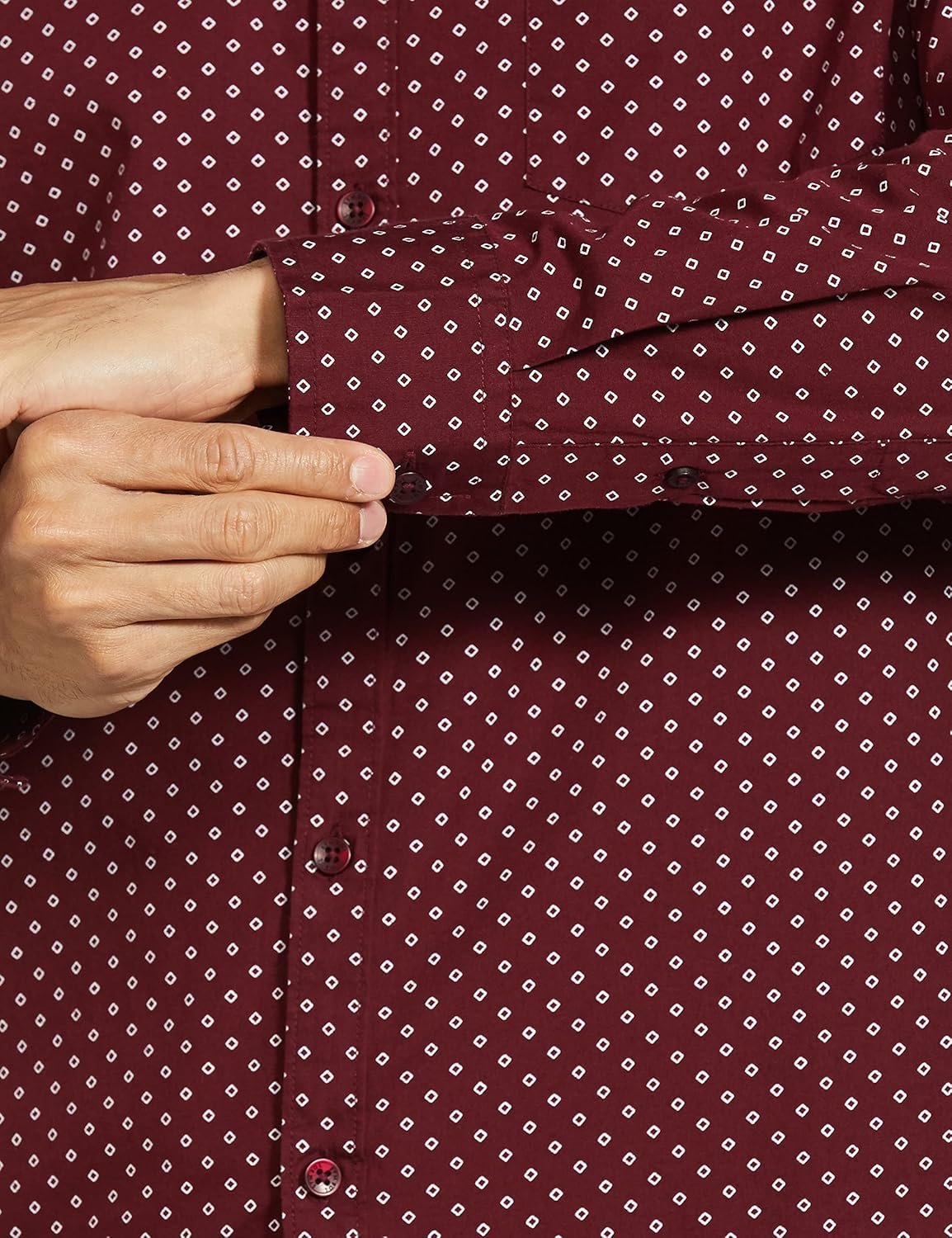 Amazon Brand - Symbol Men's Cotton Regular Fit Shirt - Image 4